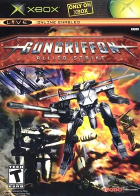 Gungriffon Allied Strike (USA) box cover front